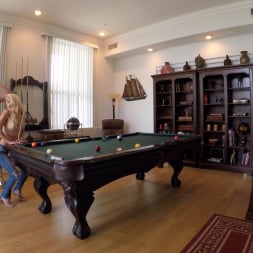 Laura Bentley in 'Spy Fam' Stepmom Plays With Stepson's Cue Stick (Thumbnail 8)