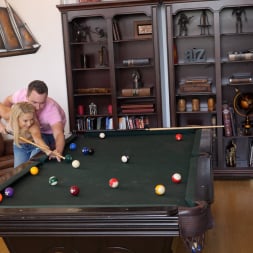 Laura Bentley in 'Spy Fam' Stepmom Plays With Stepson's Cue Stick (Thumbnail 10)